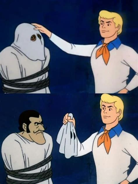 scooby doo movie memes|scooby doo mask reveal.